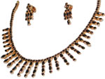 Code KJGJS 2705Blue Sapphire Set, click here to see large picture.