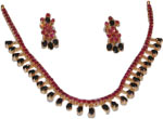 Code KJGJC 2904Blue Sapphire & Ruby Set, click here to see large picture.
