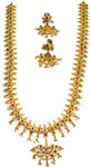 Code KJGJC 2909Rubies & Emeralds Necklace, click here to see large picture.